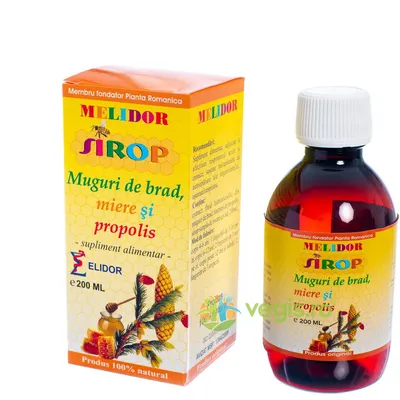 Sirop din Muguri de Brad, Miere si Propolis 200ml