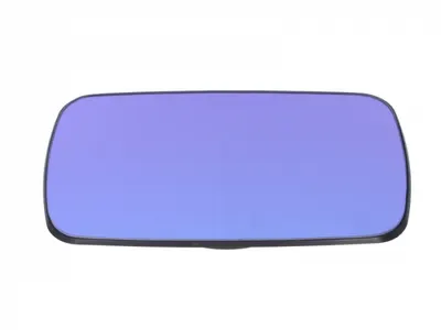 Sticla oglinda laterala Stanga plat, incalzita, albastru potrivit BMW Seria 3 E36, 5 E34, 5 E39 1987-2004