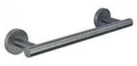 Suport pentru prosoape Inter Ceramic - Lusso, 30 cm, Gun Grey