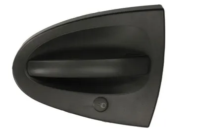 Maner usa Stanga potrivit SMART FORTWO 451, FORTWO 453 dupa 2007 - (exterior, cu gaura pentru incuietoare; negru)