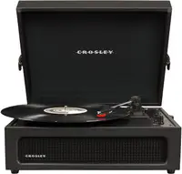 Pick-up Crosley - Voyager, semiautomat, negru