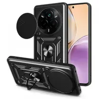 Husa pentru Realme 14 Pro, Techsuit, CamShield, Neagra