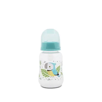 Biberon cu capac Lorelli Aqua Blue 0 luni+ 125 ml