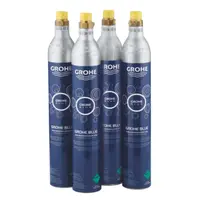 Kit butelii CO2 Grohe Blue Starter 40422000, 425 g, 4 bucati