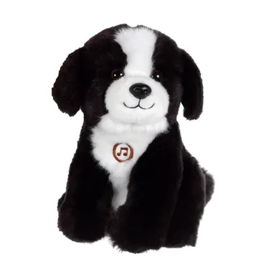 Catelus de plus cu sunete 20 cm diverse modele