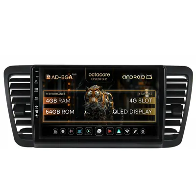Navigatie Subaru Legacy (2004-2010), Android, A-Octacore 4GB RAM + 64GB ROM, 9 Inch - AD-BGA9004+AD-BGRKIT338
