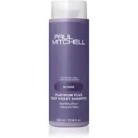 Paul Mitchell Blonde Platinum Plus Deep Violet Shampoo sampon violet neutralizeaza tonurile de galben