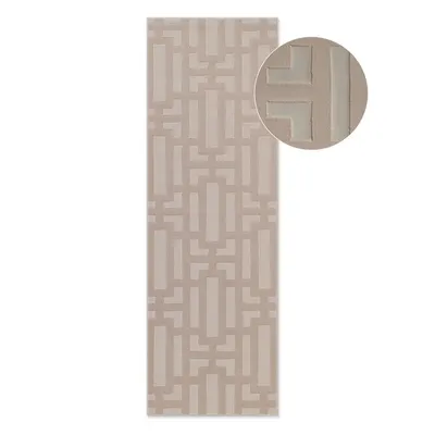 Covor tip traversă bej 80x240 cm Perles Onyx – Elle Decoration