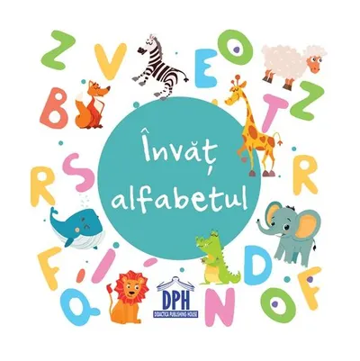 Învăț alfabetul - carte pliată - Hardcover - ***