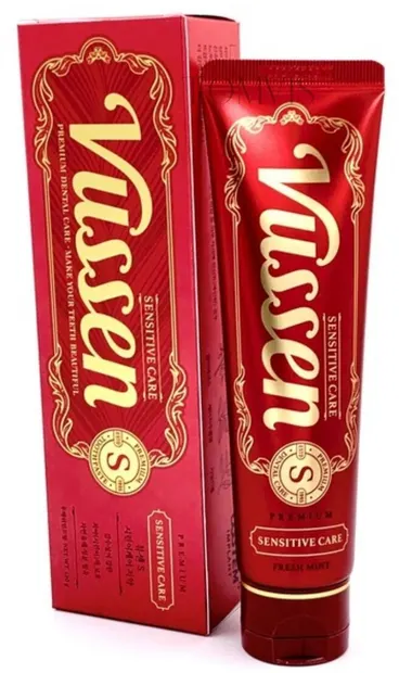 Vussen S Pastă de dinți pentru dinți și gingii sensibile, 120 g