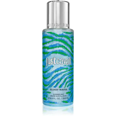 Roberto Cavalli Just Cavalli Glossy Waves stralucire intensa pentru corp pentru femei 250 ml
