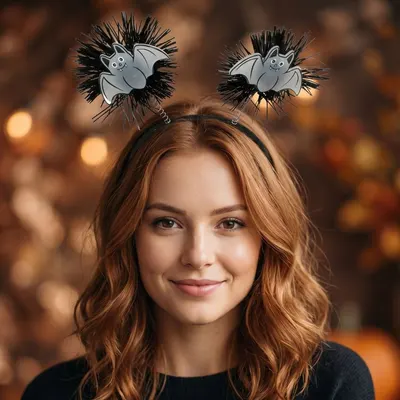 Coroniță pentru Halloween, model liliac, Goodmark