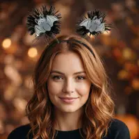 Coroniță pentru Halloween, model liliac, Goodmark