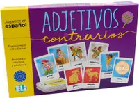 Joc educativ Eli Adjetivos y contrarios (Limba spaniolă)