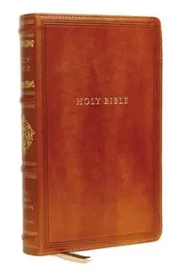 Kjv, Sovereign Collection Bible, Personal Size, Leathersoft, Brown, Red Letter Edition, Comfort Print: Holy Bible, King James Version
