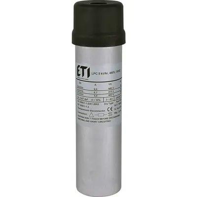 Condesator pentru baterie de compensare LPC 5 kVAr, 440V, 50Hz