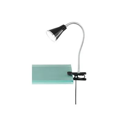 R22711102 Veioza Arras cu cleme de fixare 3.8W LED 350lm 3000K Negru