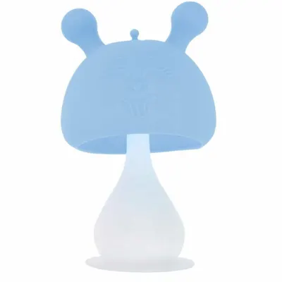 Jucarie de dentitie, Bocioland, Ciupercuta, BPA Free, 0 luni+, Blue
