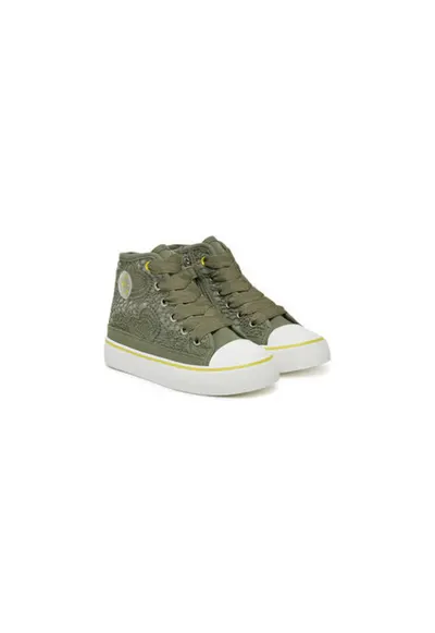 Adidasi fete 45613 - Textil - Kaki