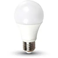 Bec cu LED-uri - 7W E27 A60 radiator aluminiu,lumina alb rece 6000K