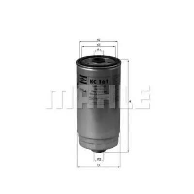 Filtru combustibil MAHLE ORIGINAL KC 161