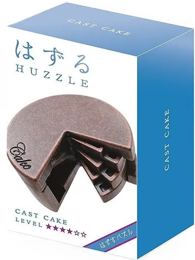 Puzzle logic metalic Hanayama - Cast Puzzle Cake Huzzle