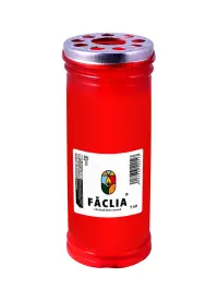 Faclia Candela plastic cu capac Antivant T40, 62 h timp de ardere