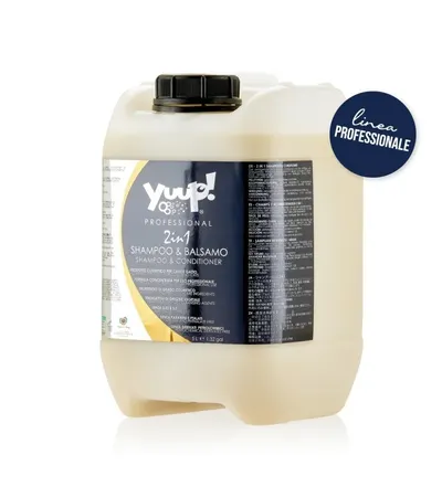 YUUP! Sampon si Balsam 2in1 - Profesional pentru Caini si Pisici - 5L