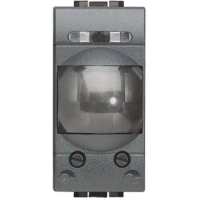 Senzor de miscare IR 1 modul Bticino Living Light L4431N, antracit