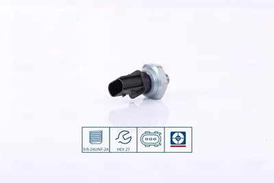 Comutator presiune aer conditionat potrivit RVI MAGNUM; VOLVO FM D11A-370-DXi13 10.04