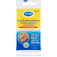 Scholl Corn Foam Cushions pernuță protectoare pe bataturi si negi pe talpa 9 buc
