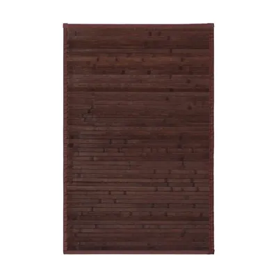 Covor maro închis din bambus 60x90 cm – Casa Selección