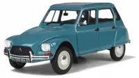 Model de colecție SOLIDO Contemporan: Automobile - Citroen Dyane 6 Bleu AC639, 1967