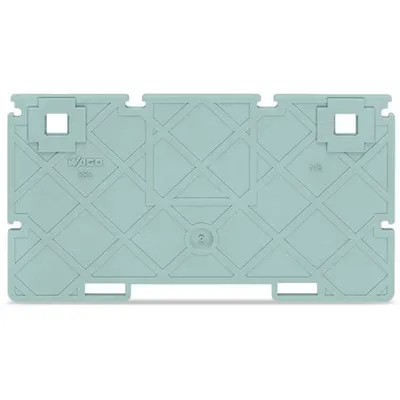 Separator plate; 2 mm thick; 110.3 mm wide; gray