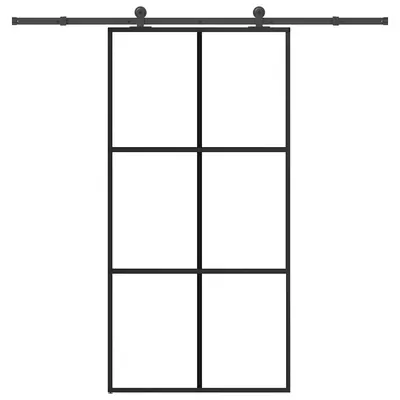 Gossi usa glisanta cu set feronerie 102x205 cm esg sticla si aluminiu