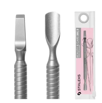 Instrument Profesional Pusher Staleks PBC-30/2 pentru Manichiură, Pedichiură și Pregătirea Cuticulelor