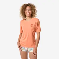 Tricou anti-UV UPF50+, UV>95% Malou Shellrise Portocaliu Damă