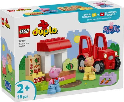 LEGO® DUPLO - Tractor si piata (10468)