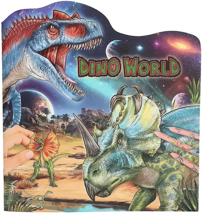 Carte de colorat Depesche Dino World