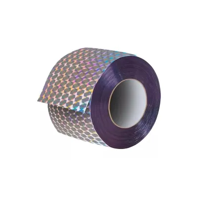 Rola banda reflectorizanta alungare pasari, 8000x5cm, PVC, argintiu