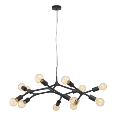 Lampa suspendata BOCADELLA negru 220-240V,50/60Hz