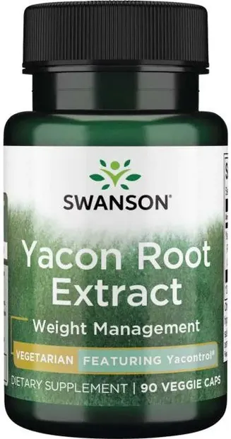 Yacon Root Extract, 100 mg, 90 capsule, Swanson