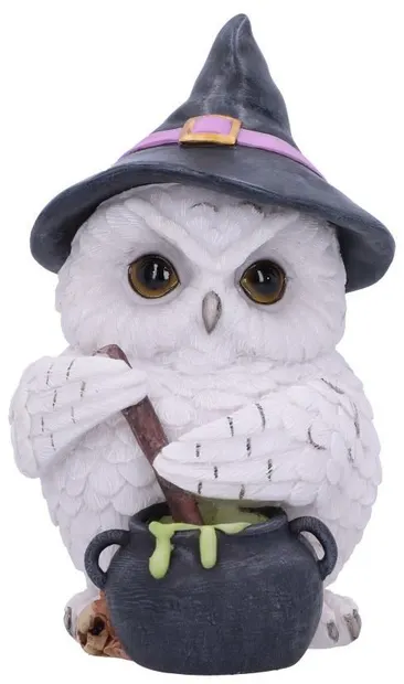 Statuetă Nemesis Now Adult: Gothic - Owl Potion, 17 cm
