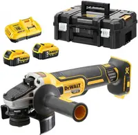 Șlefuitor unghiular cu acumulator DeWALT - DCG405P2-QW, 18V, M14, 2 x 5.0 Ah Li-Ion