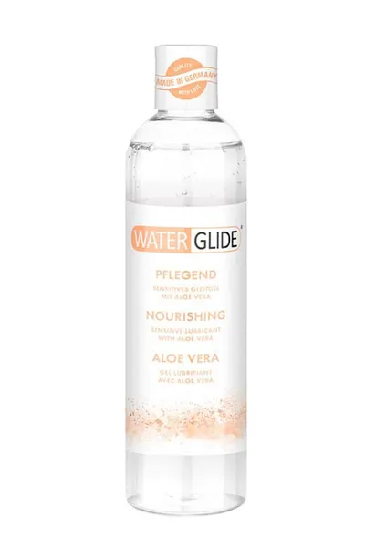 Lubrifiant pe bază de apă, Waterglide, 300 ml, transparent, nutritiv
