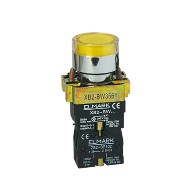 Elmark Button Wiht Light El2-Bw3564