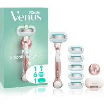Gillette Venus PRO Smooth Sensitive set de bărbierit pentru femei