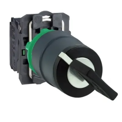 Comutator Selector Complet Ø22 2-Pozitii cu Revenire 1Nd Ronis 455
