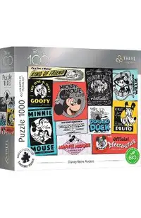 Puzzle 1000. Disney 100. Postere retro