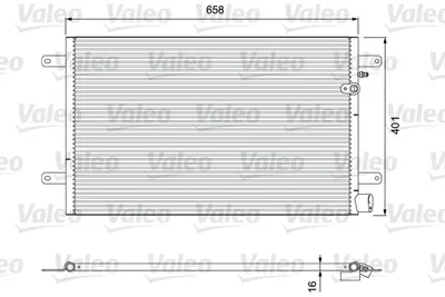 Radiator AC condensator potrivit AUDI A6 ALLROAD C6, A6 C6 2.0-5.2 05.04-08.11